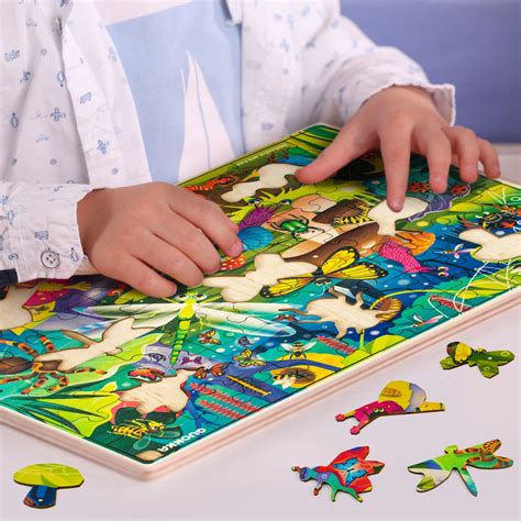 Magical puzzle set of four